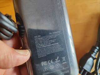 Caricatore USB-C 165W per Dell laptop etc -  Nuovo