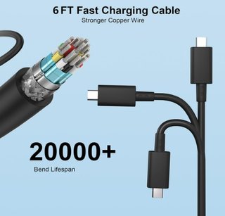 Caricatore USB-C 165W per Dell laptop etc -  Nuovo