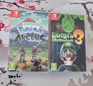 Pokémon Leggende Arceus e Luigi's Mansion 3 per Nintendo Switch