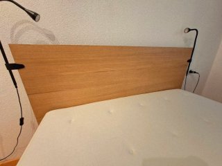 Cama Ikea Malm con colchón viscoelástica