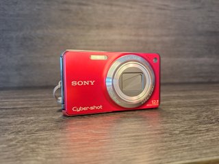 Sony Cyber-shot DSC-W270 Cámara Digital Roja