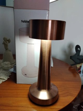 Lampada da tavolo modello Reiki 1746 Gold rose