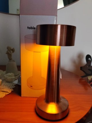 Lampada da tavolo modello Reiki 1746 Gold rose