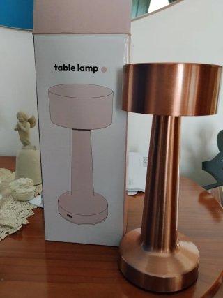 Lampada da tavolo modello Reiki 1746 Gold rose