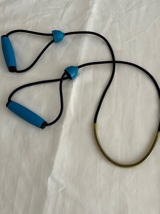 Gomas de Pilates con asas y barra