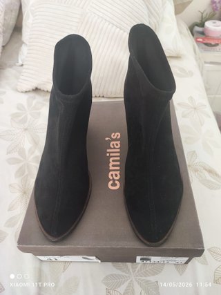 Botines Camila's Negros Mujer Talla 41
