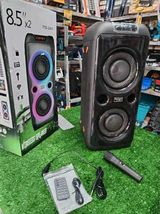 Cassa Bluetooth TTD 8.5 x2 con Microfono