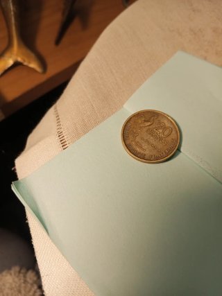 Moneta 20 Franchi 1950