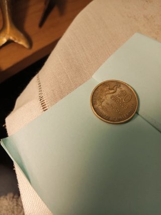 Moneta 20 Franchi 1950