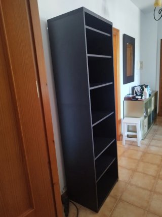 Estantería Ikea Negra