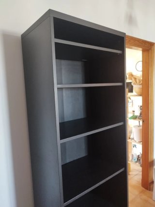 Estantería Ikea Negra