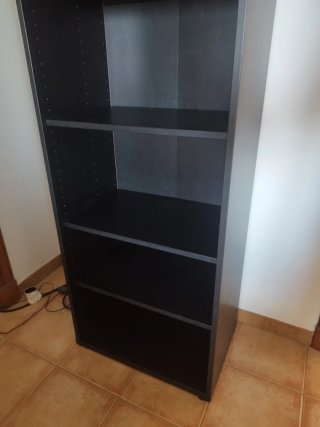 Estantería Ikea Negra
