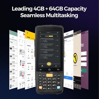 PDA Scaner códigos barras Android 14 teclado NUEVO