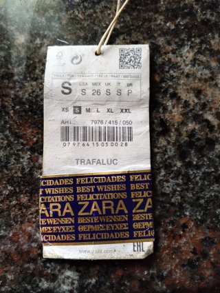 Mono Zara estampado