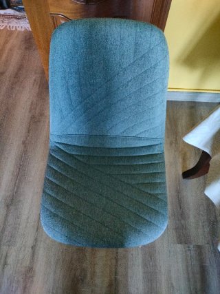 4 Sillas Comedor Tela JYSK Azul Gris