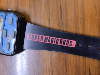 Reloj Nintendo SUPER MARIO BROS tipo game & watch