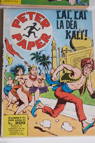 Peter Paper N.9 "Caì, caì la dea Kalì!", 1973