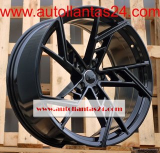 8837 JUEGO DE 4 LLANTAS AUDI RS BLACK