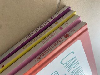 Lote 4 libros colección Un Mundo de Emociones