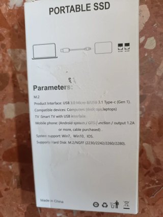 Disco Duro Externo 2TB Portátil