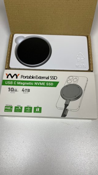 YMY SSD Esterna Magnetica 256GB