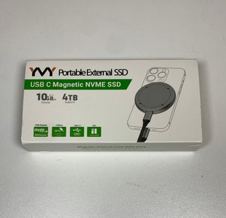 YMY SSD Esterna Magnetica 256GB