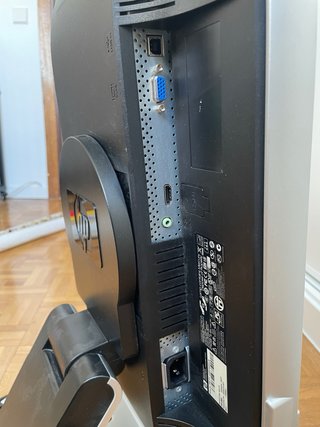Monitor HP w2207h 22” HDMI Negro/Plata