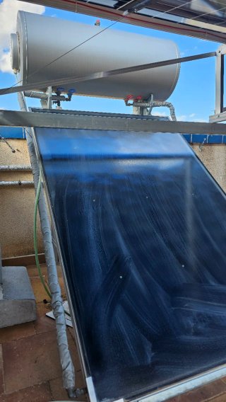 Panel solar térmico