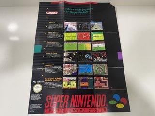 Póster Super Nintendo