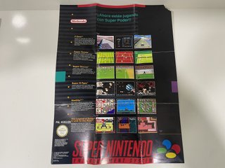 Póster Super Nintendo