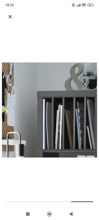 Accesorios Kallax Ikea (base y separador)