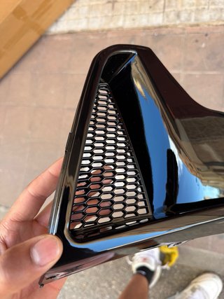 Difusor trasero BMW Serie 4 Negro Brillante