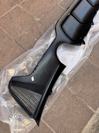 Difusor trasero BMW Serie 4 Negro Brillante