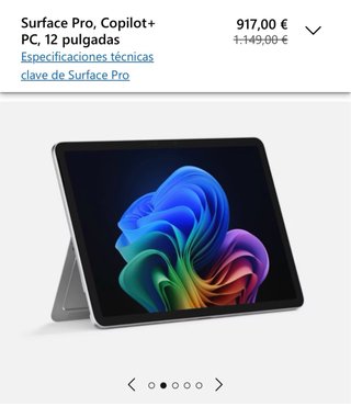 Microsoft Surface Pro Copilot+ PC 12”