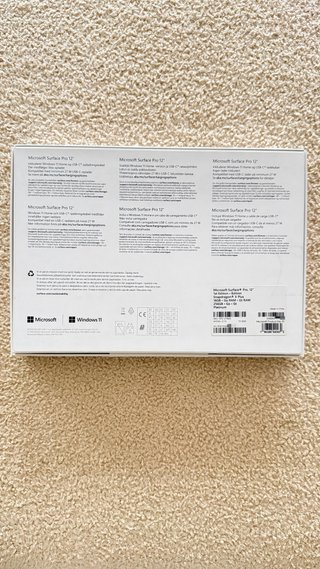 Microsoft Surface Pro Copilot+ PC 12”