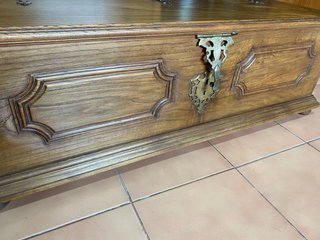 2 baúles de madera antiguos