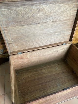 2 baúles de madera antiguos