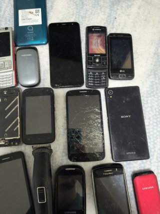 Mega lote moviles Nokia Samsung Xperia Sony movile