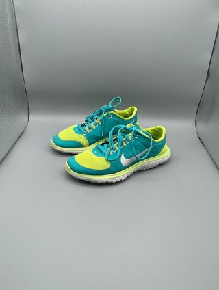 Nike Zapatillas Fitsole Turquesa y Verde Mujer