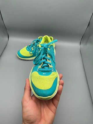 Nike Zapatillas Fitsole Turquesa y Verde Mujer
