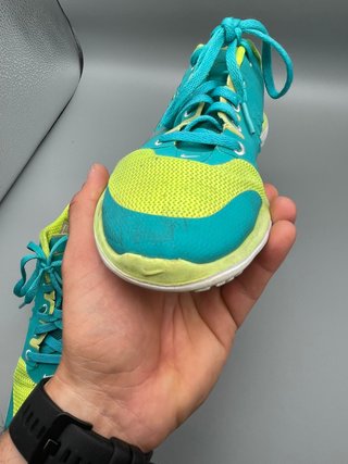 Nike Zapatillas Fitsole Turquesa y Verde Mujer