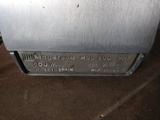 Plancha de ropa Magefesa vapor