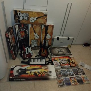 Guitarras Guitar Hero Metallica Wii