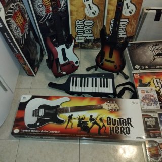 Guitarras Guitar Hero Metallica Wii