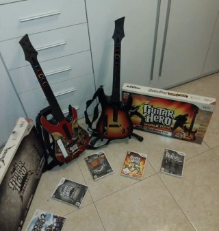 Guitarras Guitar Hero Metallica Wii