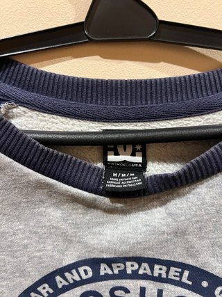 Sudadera DC Shoes Gris y Azul