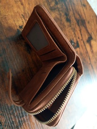 Cartera de mujer marrón