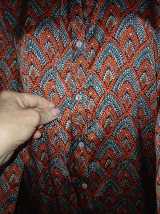 Completo camicia e pantaloni raso leggero