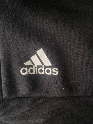 Chaquetilla Adidas Negra con Logo