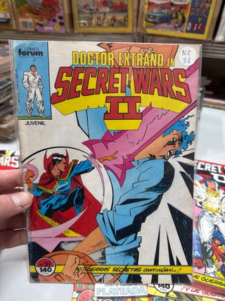 Lote 10 cómics Secret Wars II Forum
